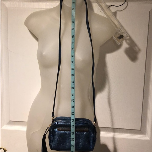 NWT Brian Atwood Crossbody Mini Bag Barbara Blue - Picture 12 of 12